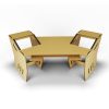 Zeus Angled Studio Desk - Pleko Studio Furniture