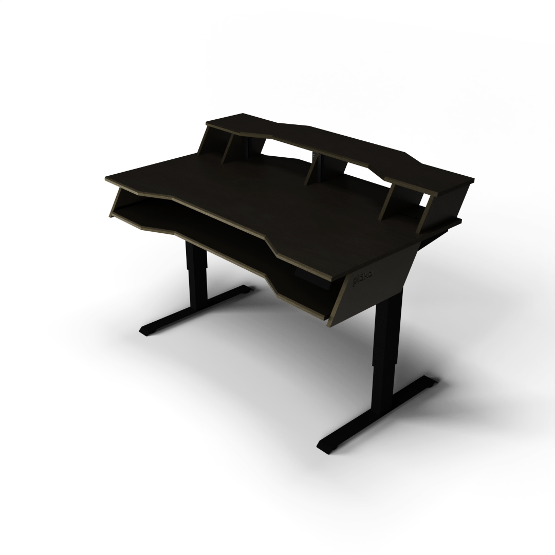 Aion-Sit-stand-studio-desk---Black-1